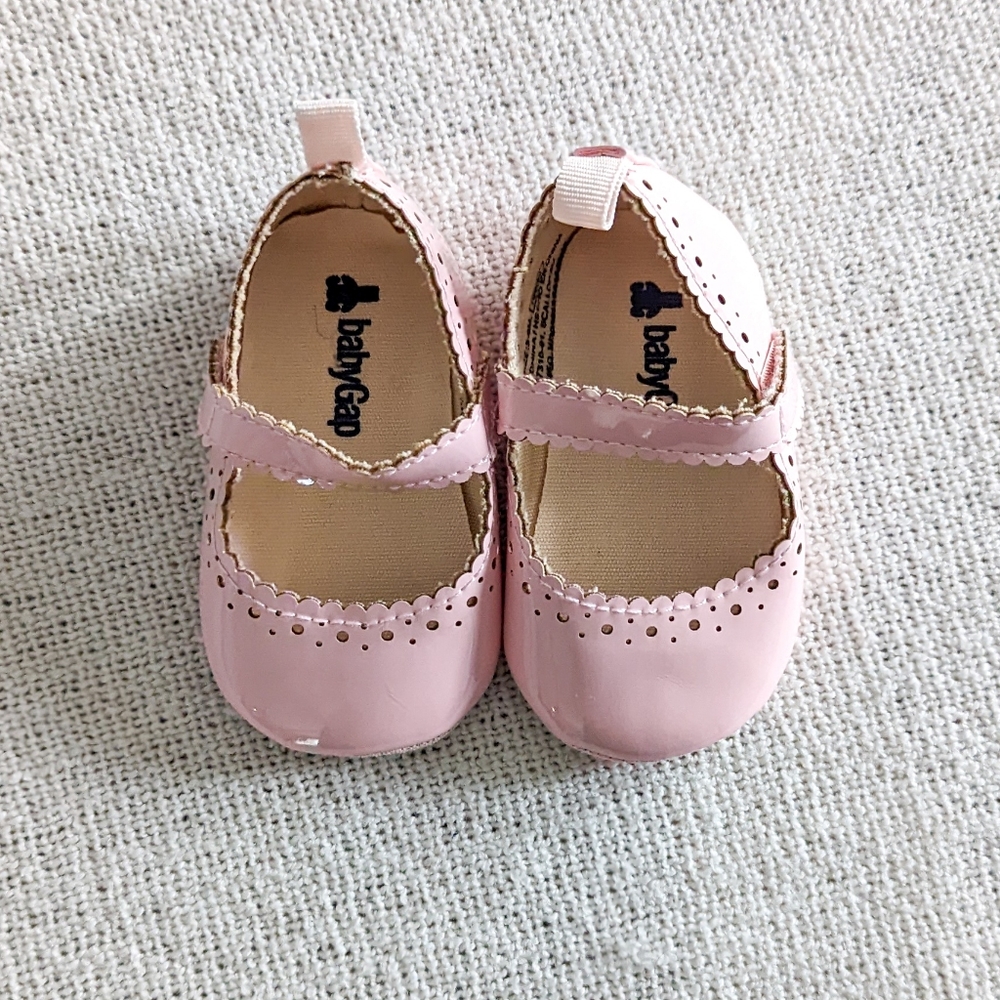 GAP Pink Baby Walker Shoes